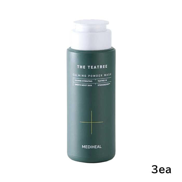 The Tea Tree Calming Powder Wash Enzyme Deep Pore Cleansing Powder Cleanser 50g x 3 Set