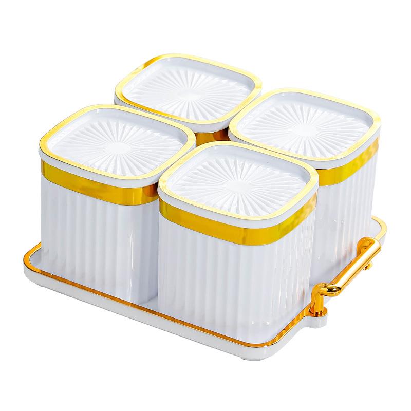 Sealed Tank, Grain Storage Box, Transparent Plastic Small Jar, Food Jar, Kitchen Food Grade Grain Storage Box