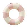 Ciambella da Nuoto a Strisce Vintage PVC Ispessito Gonfiabile Antistrappo Uomo Donna Anello Galleggiante Tubo Galleggiante per Piscina Festa in Spiaggia