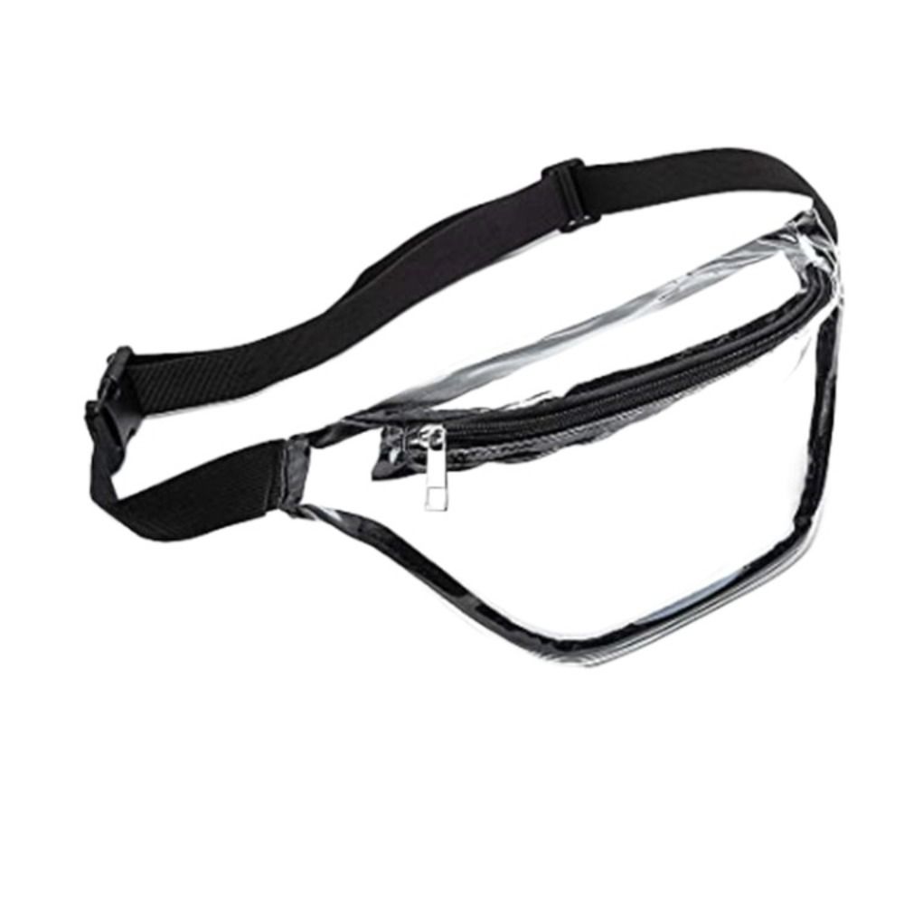Wasserdichte Transparente Hüfttasche Wasser-Sprühfestival Halbmond Gürteltasche PVC Brusttasche Bananen Aufbewahrungstasche Umhängetasche