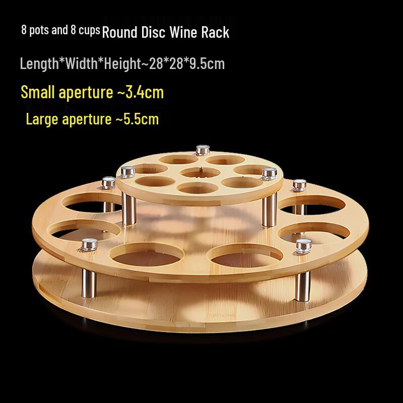 OIMG Gold Foil Glass Baijiu Decanter and Cup Set