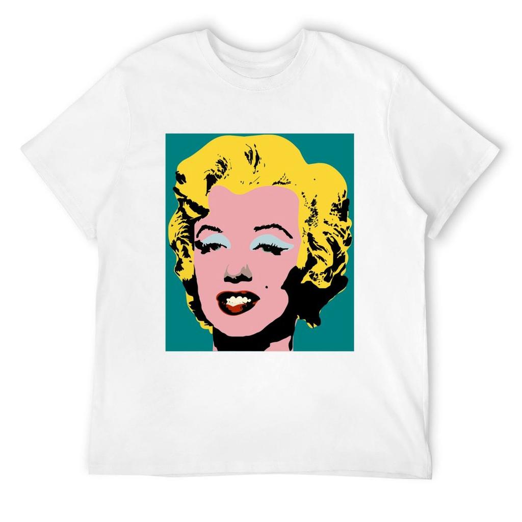 Andy Warhol T-Shirt street wear oversized graphic tee graphics graphic t shirts men workout shirt
