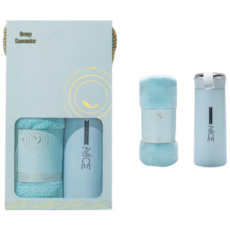 

Summer Practical Gift Sets with Mini Fan Sports Water Bottle + Mini Fan