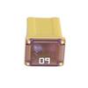 Jcase FMX Fuses Assortment 20 Flosser Low Profile Fuse Female Maxi Fuse Mini Automotive Box Shaped Fuses Kit 20 30 40 50 60 Amp