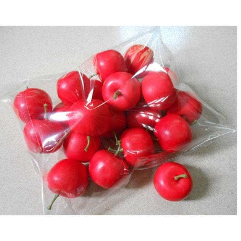20Pcs / Set Simulation Fruit Model Props Fake Apple Pear Lemon Orange Photography Decoration Props Shopping Mall Festival Layout