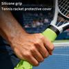 Silicone Hexagonal Grip Pickleball Paddle Handle Wrap Anti-Slip Comfortable Protective Cover Honeycomb Handle Protection Cover