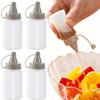 Mini Portable Sauce Bottle, Salad Dressing Tomato Sauce Packaging Bottle, Plastic Seasoning Squeezing Bottle, Seasoning Bottle, Japanese Style