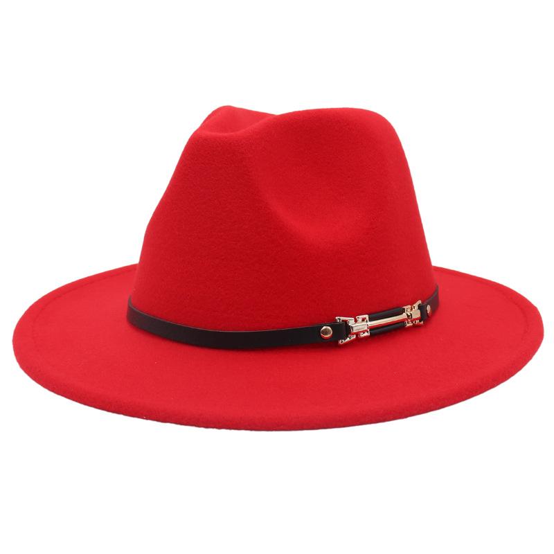 New Top Hat British Style Cashmere Fashion Jazz Hat Versatile With Felt Hat Wholesale Hat