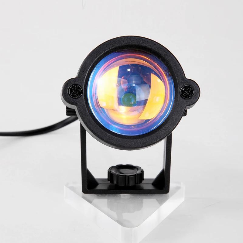 Sunset Projector Atmosphere Led Night Lights Bedroom Coffee Shop Bar Decor Light Kids Bedroom Cute Night Sunset Projection Lamp