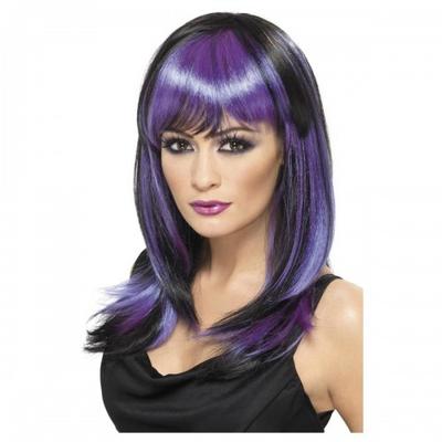 Womens/Ladies Glamour Witch Wig