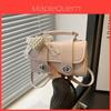 Street Style Small Pu Shoulder Bag With Stitching For Daily Casual Wear