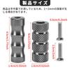 PSLER® Motorcycle Footpegs Footpegs 6MM M6 Brake Lever Bike Universal