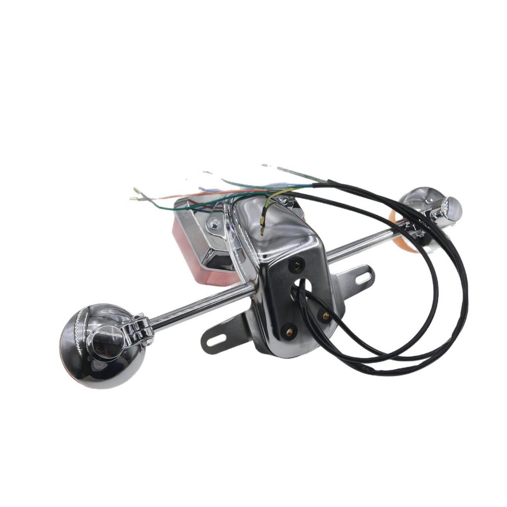 Compatible with Honda CM125 Brake Light and Chunlan Tiger Taillight Assemblies, with Rear Turn Signals.
