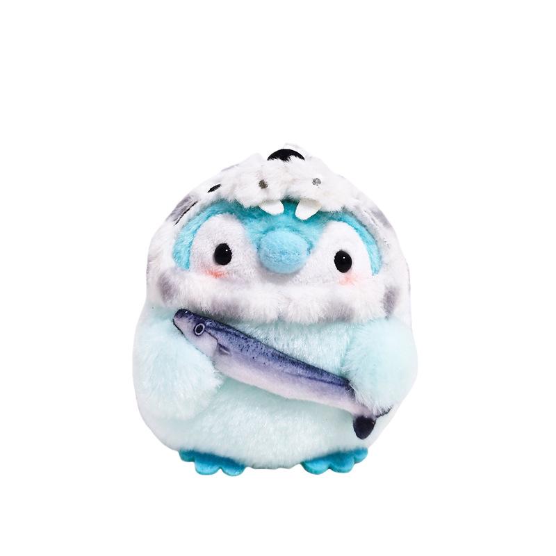 Genuine Plush Penguin Keychain - Japanese Style Cute Backpack Accessory & Positive Energy Bag Charm