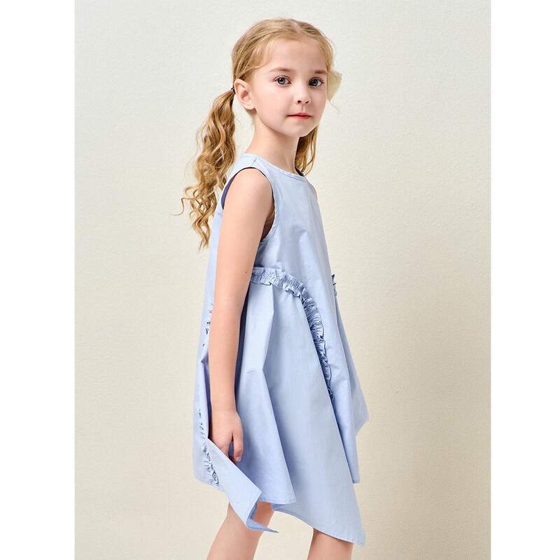 MonTAGUT Girls' Sleeveless Casual Midi Dress