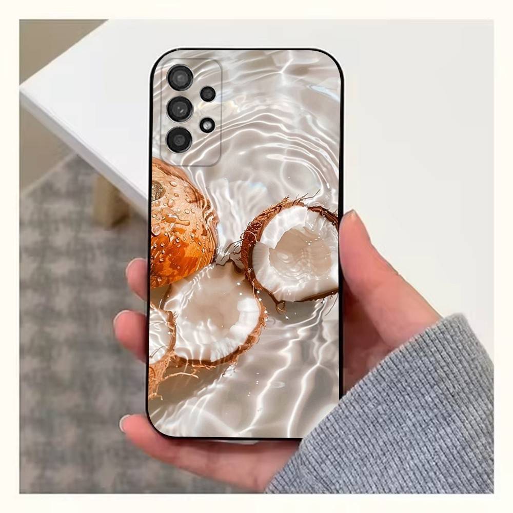 

Coconut Case For Samsung S10,Plus,S9,S22,S25,Ultra,S24,S21,S20,S23,FE,Lite,Soft Silicone Black SamsungS10Plus