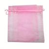 50pcs  Transparent Organza Gift Bags with Drawstrings | Random Colors, Preferred for Weddings, Parties, and Valentine's Day