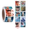 500Pcs Anime Movie Nezha Stickers Diy Scrapbook Phone Reward Seal Label Wall Sticker Kid Toy