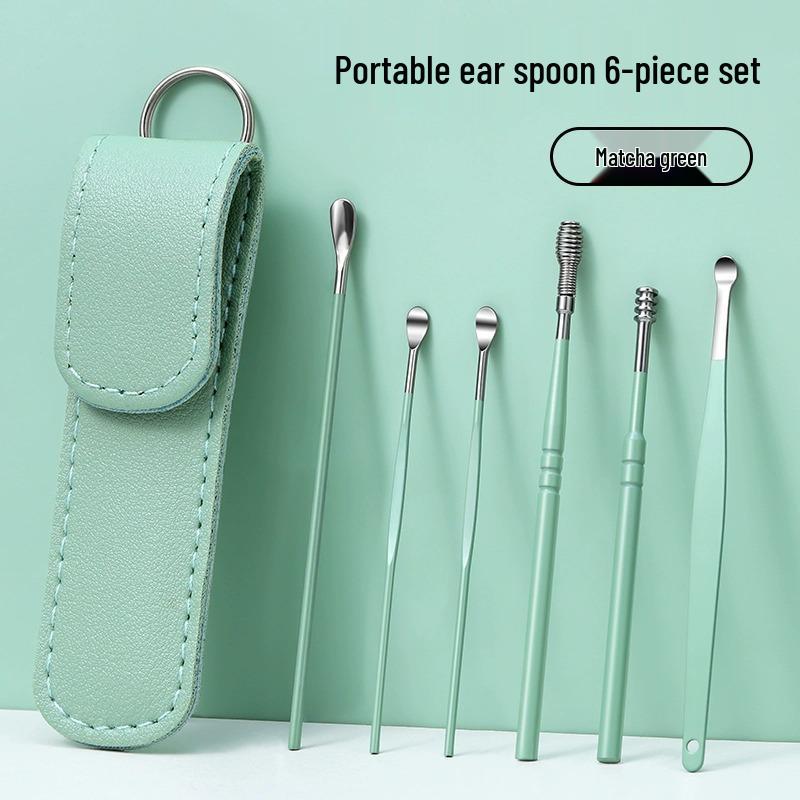 Premium Ear Cleaning Kit: High-End Ear Pick & Ear Spoon Set for Safe Earwax Removal