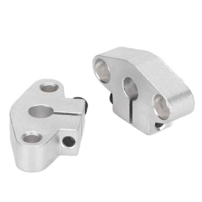 2 szt. Poziomy wspornik osi optycznej 0,3 cala odporny na zużycie prosty wspornik szyny liniowej