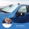 Car Windshield Sunshade Window Shade Foldable Sun Visor Cover Fit For Chevy Silverado/GMC-SIERRA 2019 Up Car Interior Accessories,6 Pcs