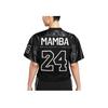 Nike SS25 Serie Game Royal Comoda Moda Sportiva Maglia da Calcio Top da Donna Nero IB0002010