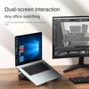 Tablet Mobile Phone Notebook Vertical Bracket Portable Storage Rack Desktop Heightening Heat Dissipation Base Holder