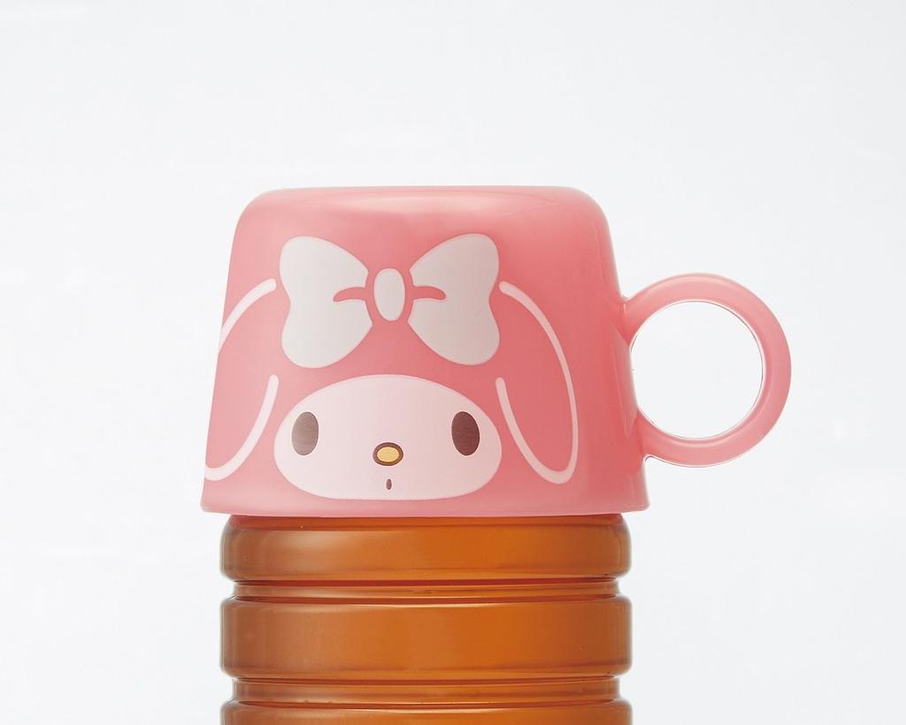 Skater My Melody Gesicht Sanrio Plastikflaschenverschlussbecher CPB1