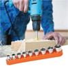 1/4 Inch Hexagon Head Wrench Sleeve High Hardness Carbon Steel Drill Socket Adapter Set DIY Auto Car Repair Home Hand Tool