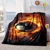 Sports Equipment Collection Blanket Flannel Blanket for bed, sofa, Camping, Hiking, Picnic Essentials, gift for family Fan gifts