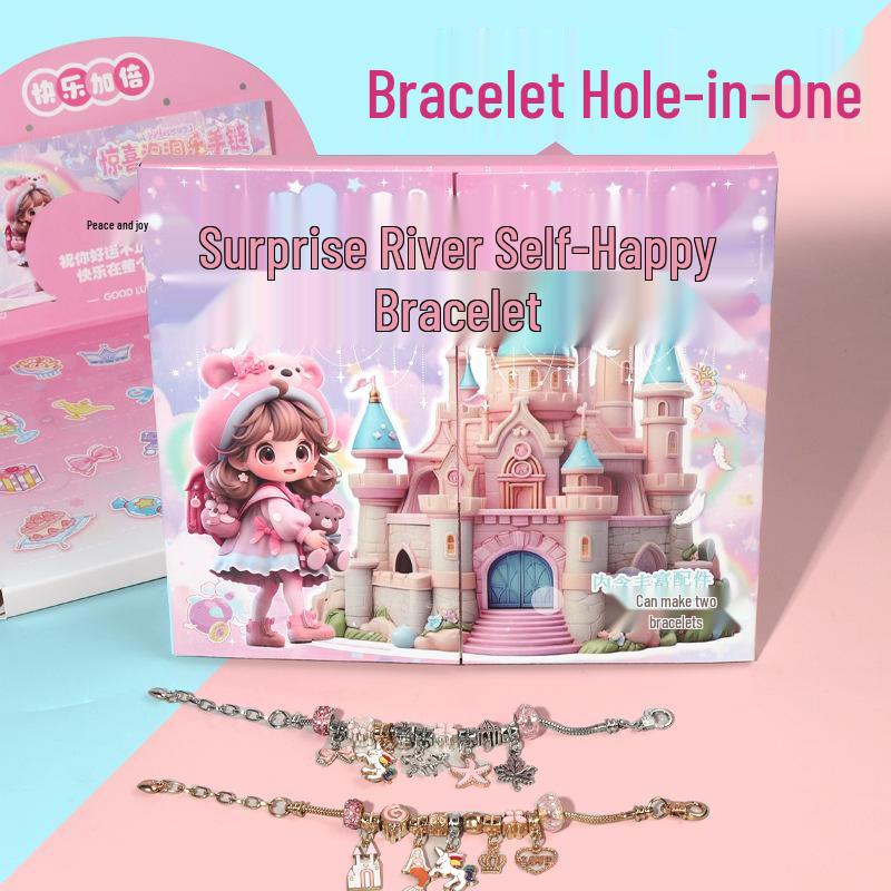 Handmade Princess Beaded Bracelet DIY Kit - Girl's Birthday Gift