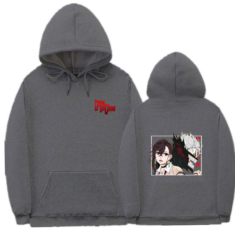 Anime Dandadan Men Fashion Hoodies Men Women Hooded Sweatshirts Hip Hop Casual Pullovers Autumn Boys Girls Streetwear Hoodie