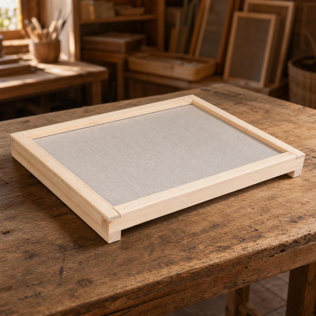 Incense Drying Net Breathable Tray with Mesh Screen for Workbench