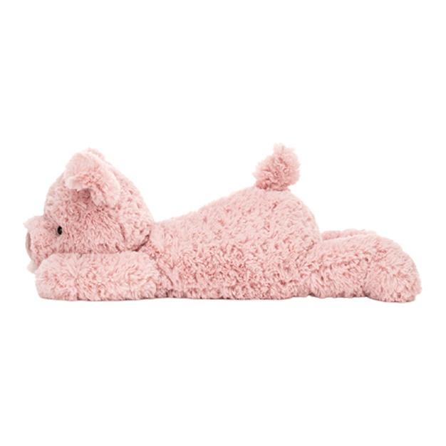 

JELLYCAT Серия «Фермерские животные» Перевертыш Поросенок Милая кукла Плюшевая кукла Высота 35 см Длина 35 см Box Not Included