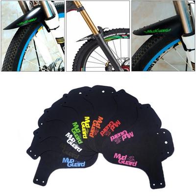 1//2 Set PP Cycling Mountain Bike Front Fender Guards Mudguard With 6 cable ties