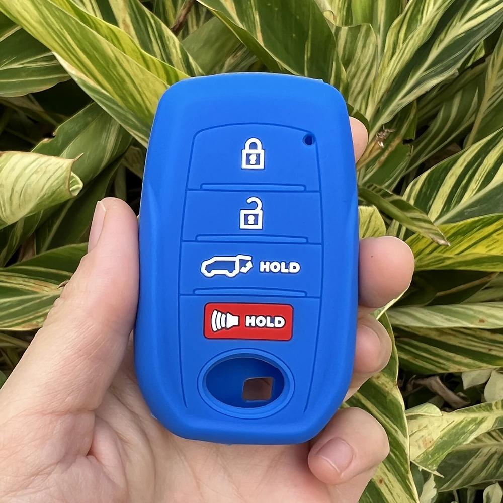 

Rubber Car Key Fob Cover Silicone Protector Case for TOYOTA Sienna RAV4 VENZA Mirai Hybrid Vehicles Alphard PREVIA Voxy