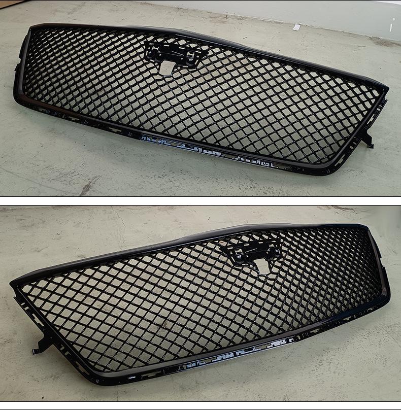 Two-Tone Black & Gray Grille Mesh for Cadillac CT6 Sport - Easy Installation