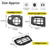 Front Light Taillight Cover Trim Kit For Suzuki Jimny JB64 JB74 2019-2026 Fog Light Guard Decoration Exterior Tuning Accessories