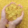 Cartoon Luminous Yellow Chicken Resin DIY Phone Case & Keyring Ornaments Material Pack