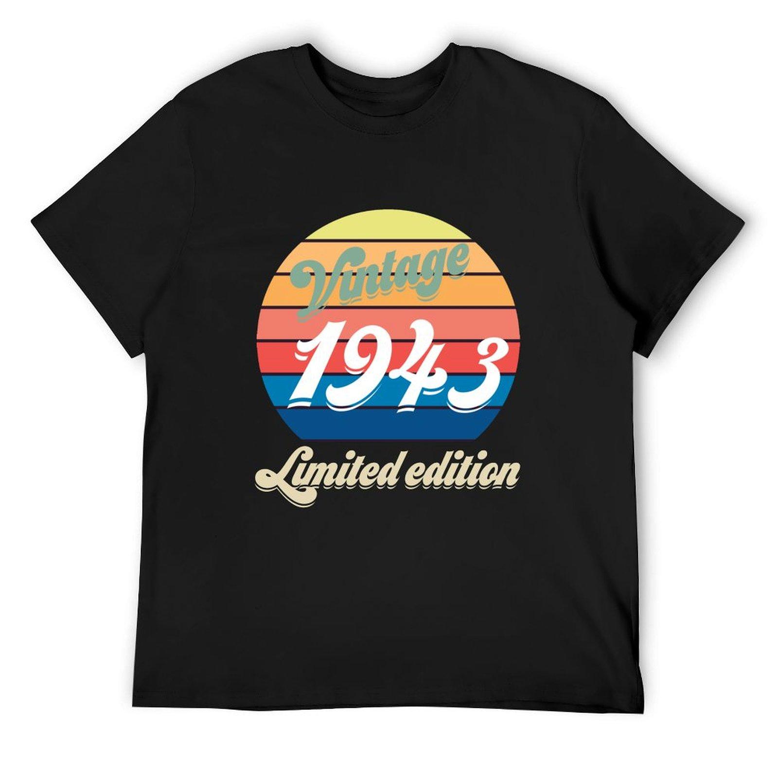 

Футболка на 80-летие, кастомный дизайн, эстетичная одежда, мешковатые футболки, футболка с коротким рукавом, мужская 4XL