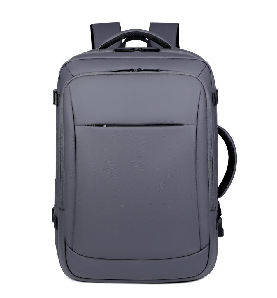 Erweiterbarer Großraum-Rucksack mit Trocken-/Nasstrennung für Reisen und Geschäftsreisen