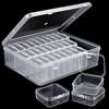 30-Grid Transparent Storage Box for Seed Beads, Nail Art, Jewelry, and Accessories