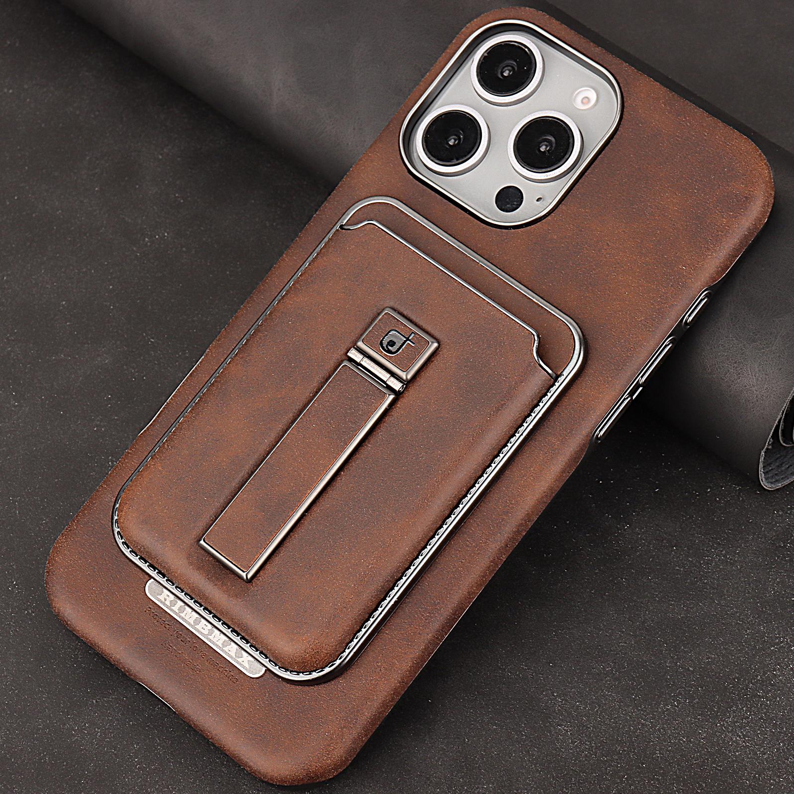 

Роскошный кожаный чехол для iPhone 16 Pro Max, защитная откидная задняя крышка с держателем для карт и подставкой для iPhone 16 15 14 13 12 Pro Max 16Pro 15Pro iPhone 16 Pro Max белый