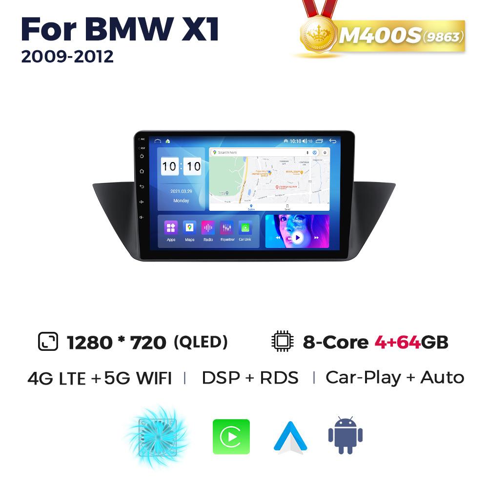 Navifly Android Intelligent Systems Car Radio Multimedia Video Player For BMW X1 E84 2009-2012 BT Carplay Auto GPS 2Din Stereo