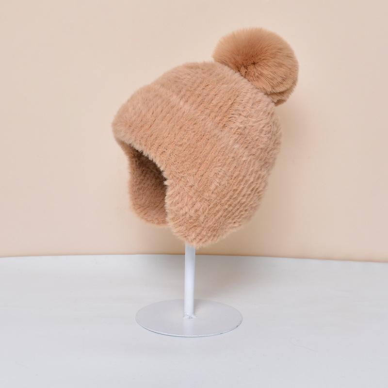 2023 männer Winter Gestrickte Hut Im Freien Radfahren Ohr Schutz Wärme Schirmmütze Lässige Mode Sonnenhut Bomber Hüte