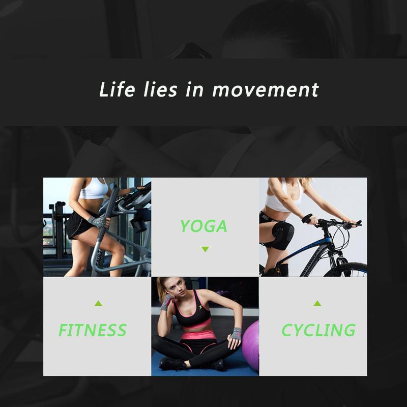 Professionelle Fitnesshandschuhe, rutschfest, für Yoga und Sport, halblang, für männliche und weibliche Kraftsportler, zum Schutz des Fahrradzubehörs