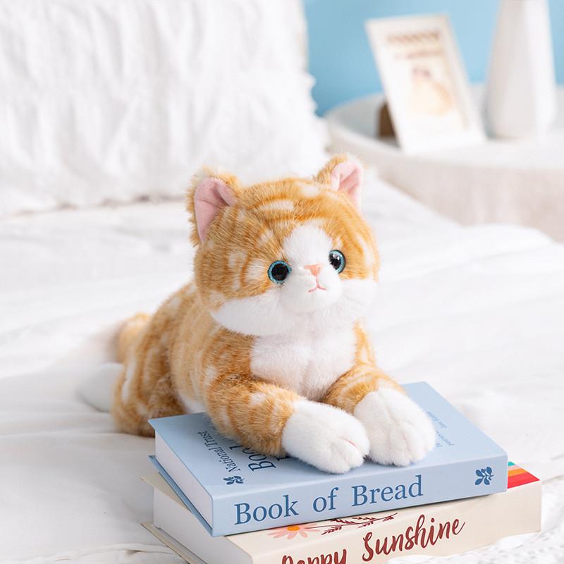 

Cat Plush Animal Toy Cute Cartoon Children Bedroom Sleep Accompany Doll Gift