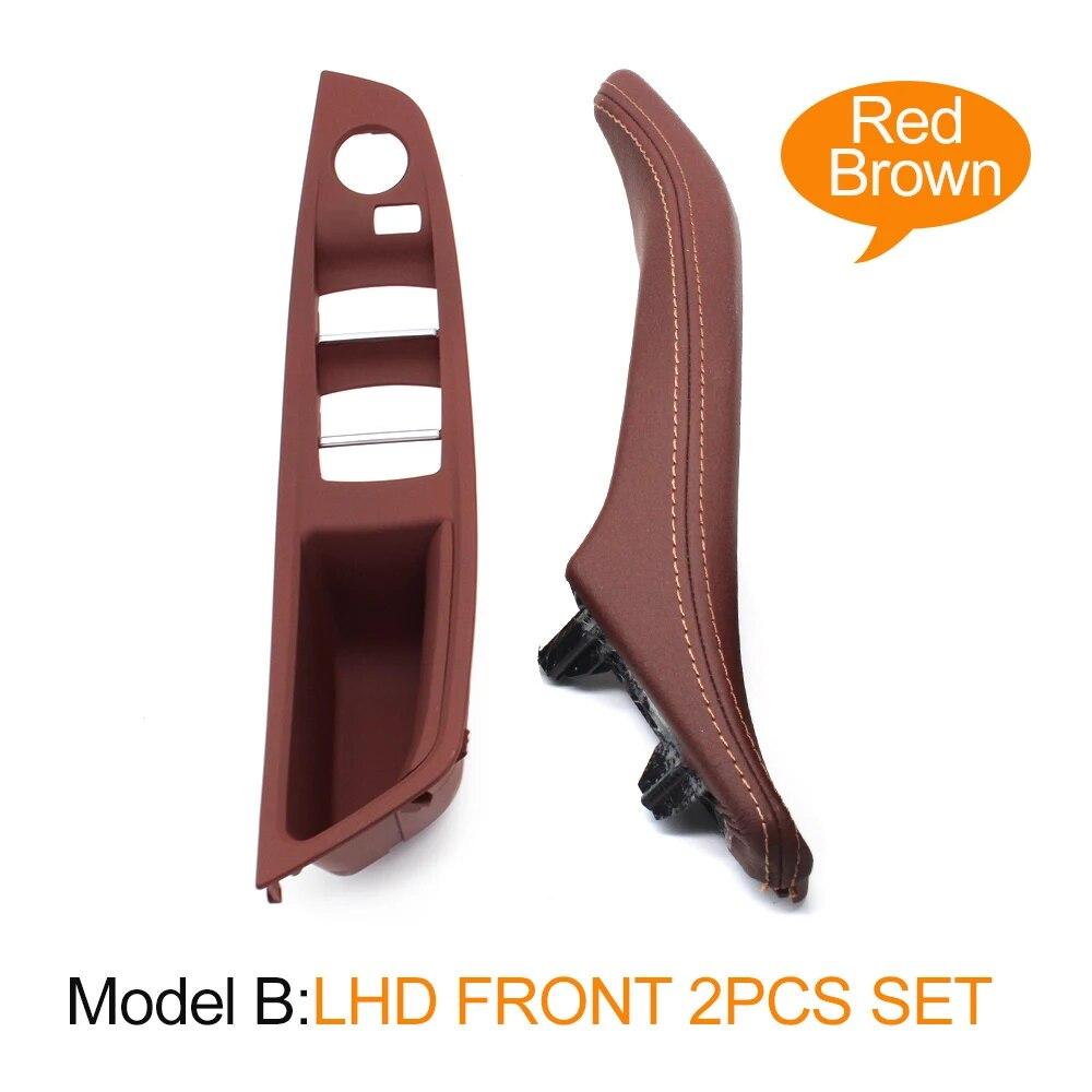 LHD Interior Car Front Left Right Armest Cover Panel Door Handle Assembly For BMW 5 Series F10 F11 523i 525i 528i 530i 535i 540i