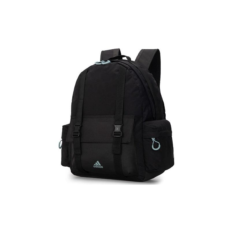 Adidas Polyester Handbag Backpack Regular Unisex Black One Size чёрный