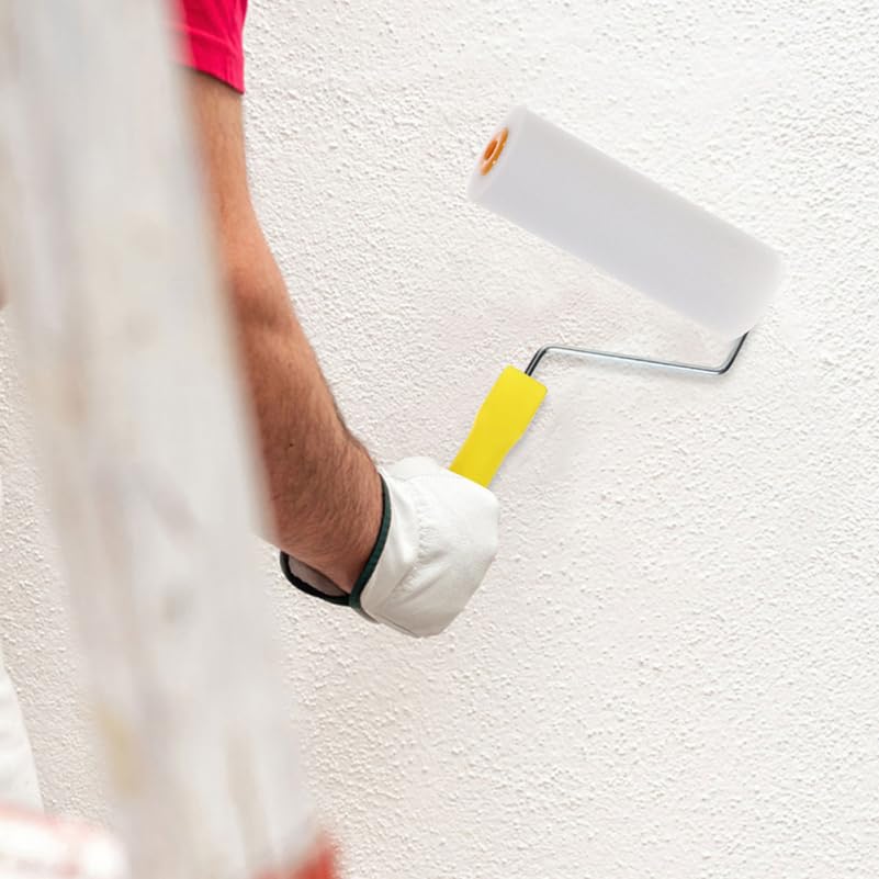 TOYANDONA 12-Piece Sponge Roller, 105mm High-Density Paint Roller for Furniture, Walls, Ceilings, and Doors